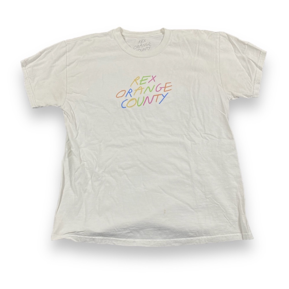 Rex Orange County The Pony Tour T-Shirt Yellow OmGreen Blue Purple Concert